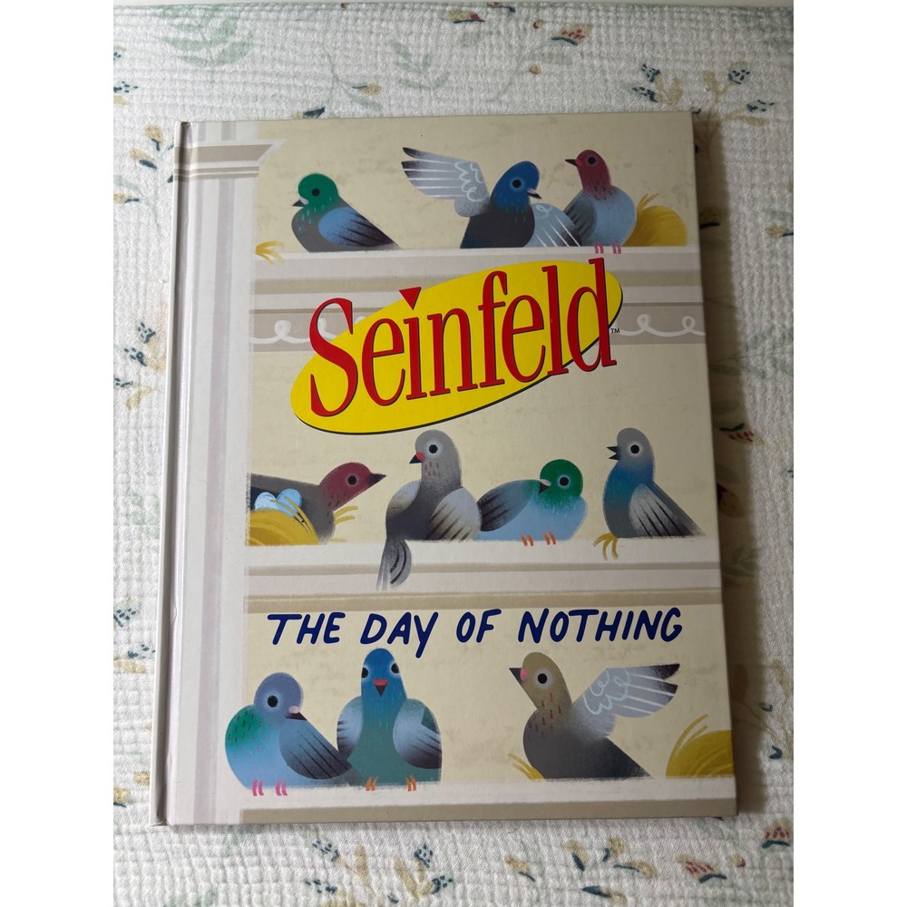 Seinfeld The Day of Nothing Hardcover Kids Book Micol Ostow TV Gift